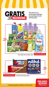 Snelle Jelle, Peijnenburg en Nakd aanbieding bij Jumbo – geldig van 28.01.2026 t/m 03.02.2026