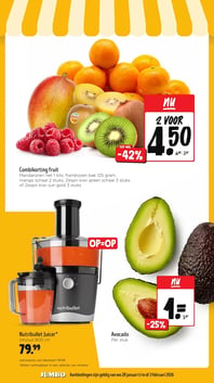Nutribullet Juicer* aanbieding bij Jumbo – geldig van 28.01.2026 t/m 03.02.2026