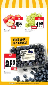 Witte pitloze druiven aanbieding bij Jumbo – geldig van 28.01.2026 t/m 03.02.2026