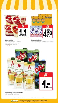 Appelsientje Fruitdrink of Taksi aanbieding bij Jumbo – geldig van 28.01.2026 t/m 03.02.2026