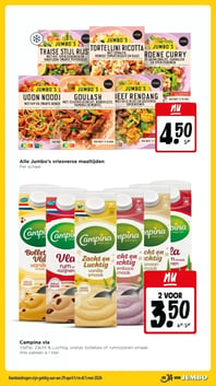Campina vla aanbieding bij Jumbo – geldig van 29.04.2026 t/m 05.05.2026