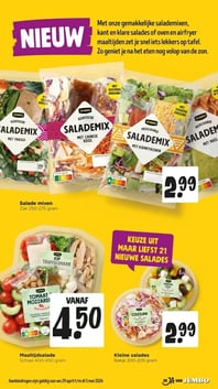 Maaltijdsalade aanbieding bij Jumbo – geldig van 29.04.2026 t/m 05.05.2026