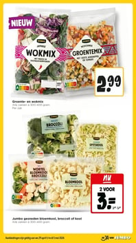 Groente- en wokmix aanbieding bij Jumbo – geldig van 29.04.2026 t/m 05.05.2026