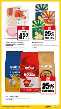 Alle Lavazza koffie aanbieding bij Jumbo – geldig van 29.04.2026 t/m 05.05.2026