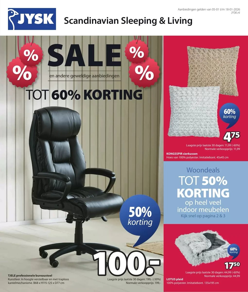 Jysk folder – pagina 1