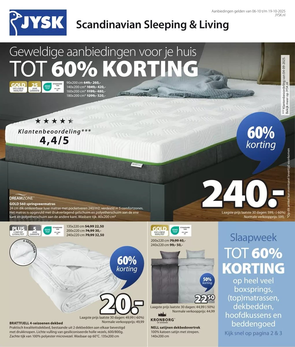 Jysk folder – pagina 1