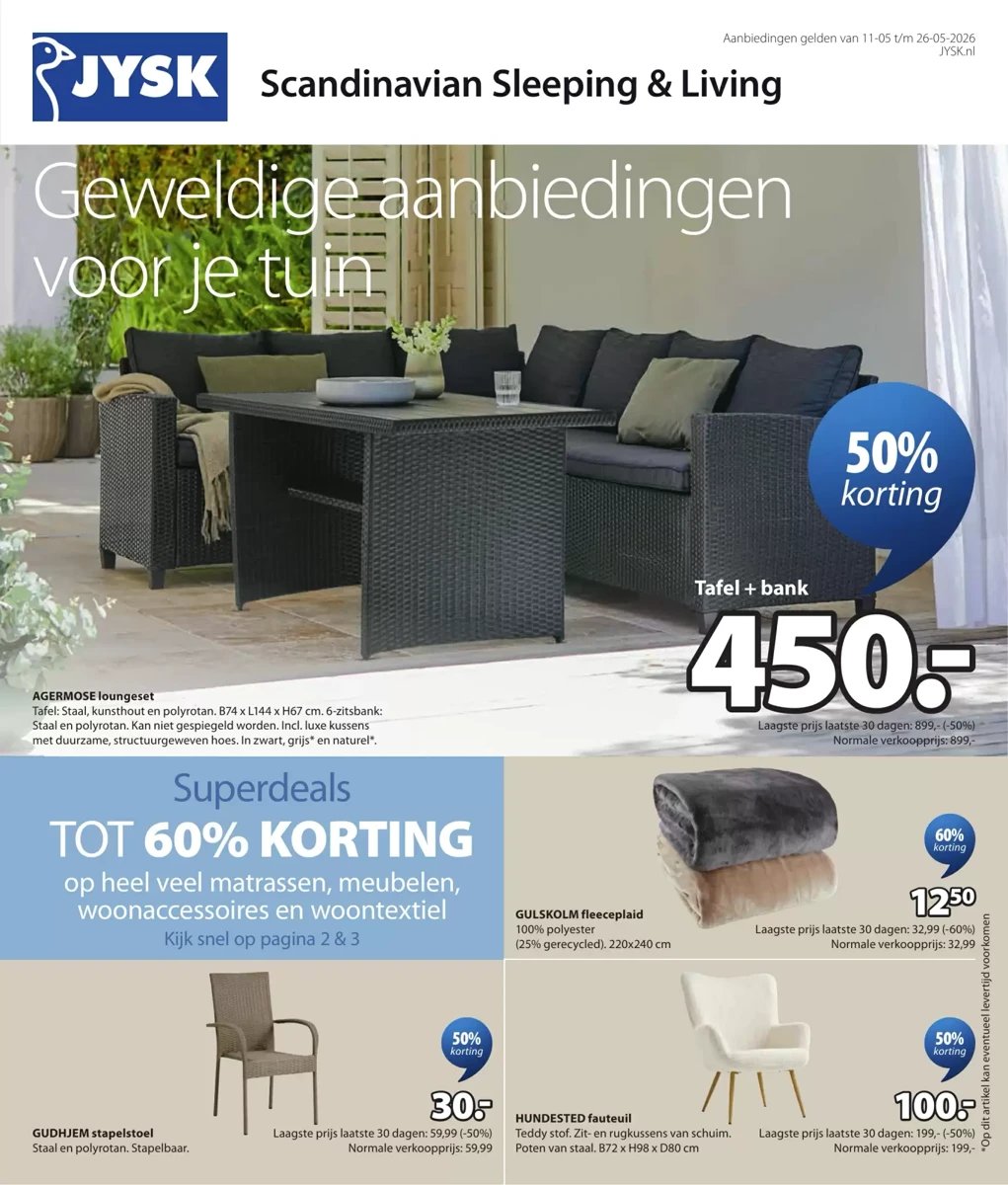 Jysk folder – pagina 1