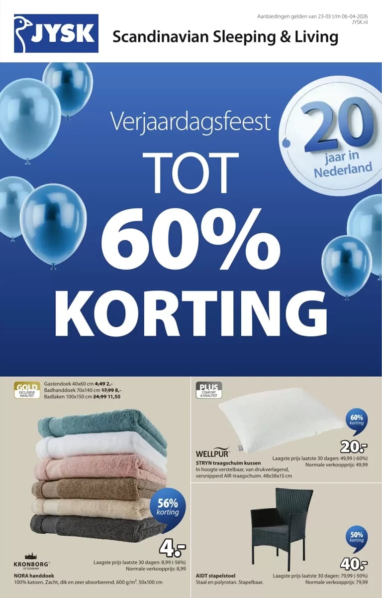 Jysk folder – pagina 1