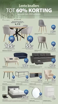 HASLEV bedframe aanbieding bij Jysk – geldig van 30.03.2026 t/m 12.04.2026