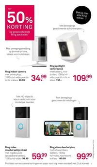 Ring video deurbel plus aanbieding bij Karwei – geldig van 02.02.2026 t/m 08.02.2026