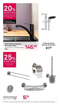 Handson haak Smart groot, chroom aanbieding bij Karwei – geldig van 02.02.2026 t/m 08.02.2026