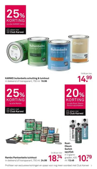 Rambo Pantserbeits tuinhout aanbieding bij Karwei – geldig van 02.02.2026 t/m 08.02.2026