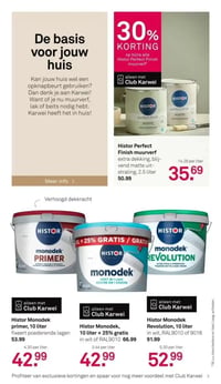 Histor Monodek primer aanbieding bij Karwei – geldig van 02.02.2026 t/m 08.02.2026
