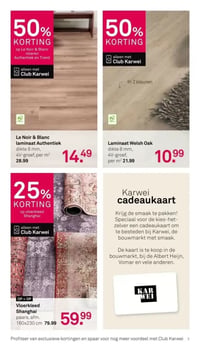 Vloerkleed Shanghai aanbieding bij Karwei – geldig van 02.02.2026 t/m 08.02.2026