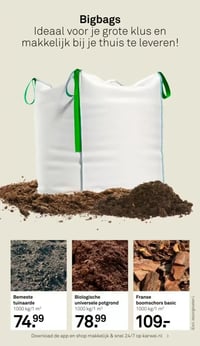 Biologische universele potgrond aanbieding bij Karwei – geldig van 02.02.2026 t/m 08.02.2026