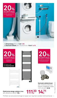Sanivesk radiatorkraan aanbieding bij Karwei – geldig van 02.02.2026 t/m 08.02.2026