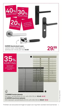 KARWEI deurkrukset Lopes aanbieding bij Karwei – geldig van 05.01.2026 t/m 11.01.2026