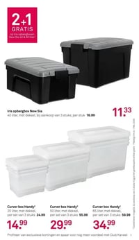 Curver box Handy 50 liter aanbieding bij Karwei – geldig van 05.01.2026 t/m 11.01.2026