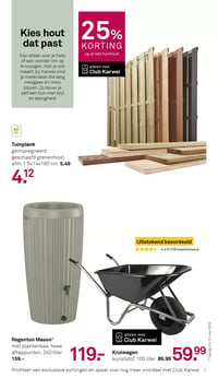 Regenton Mason aanbieding bij Karwei – geldig van 07.04.2026 t/m 12.04.2026