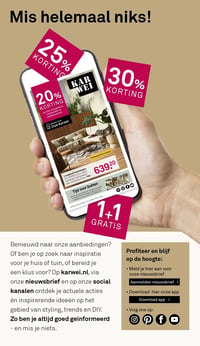 20% KORTING aanbieding bij Karwei – geldig van 07.04.2026 t/m 12.04.2026