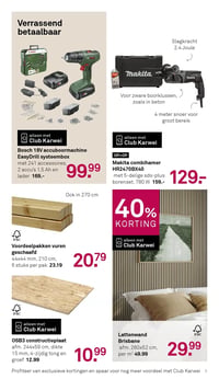 Bosch 18V accuboormachine EasyDrill systeembox aanbieding bij Karwei – geldig van 07.04.2026 t/m 12.04.2026