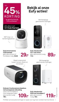 Eufy videodeurbel S220 met HomeBase 2 aanbieding bij Karwei – geldig van 07.04.2026 t/m 12.04.2026
