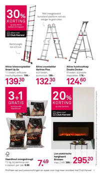 Altrex telescoopladder Smart Up Go aanbieding bij Karwei – geldig van 09.02.2026 t/m 15.02.2026