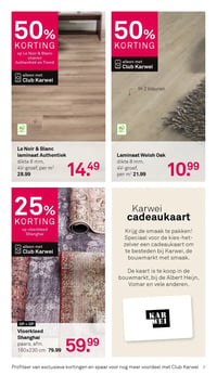 Vloerkleed Shanghai aanbieding bij Karwei – geldig van 09.02.2026 t/m 15.02.2026