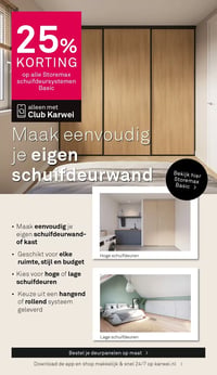 Storemax schuifdeursystemen Basic aanbieding bij Karwei – geldig van 09.02.2026 t/m 15.02.2026