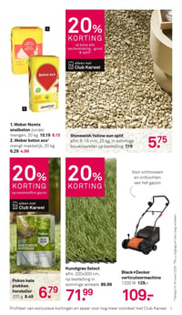 Stonewish Yellow sun split aanbieding bij Karwei – geldig van 09.03.2026 t/m 15.03.2026