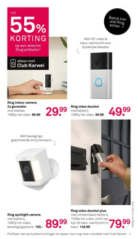 Ring spotlight camera aanbieding bij Karwei – geldig van 09.03.2026 t/m 15.03.2026