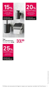 op alle Atlantic (regen)douchesets & systemen aanbieding bij Karwei – geldig van 09.03.2026 t/m 15.03.2026