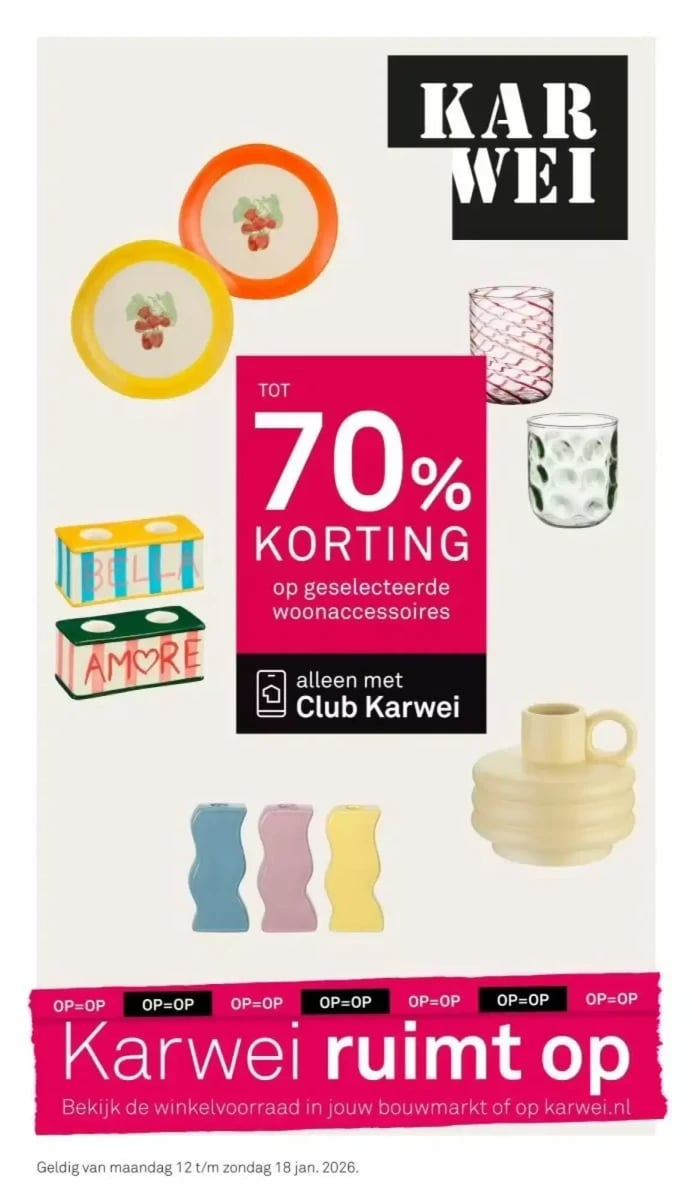 Karwei folder – pagina 1