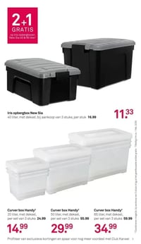 Curver box Handy2 aanbieding bij Karwei – geldig van 12.01.2026 t/m 18.01.2026