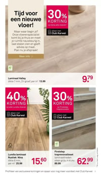 Laminaat Valley aanbieding bij Karwei – geldig van 12.01.2026 t/m 18.01.2026