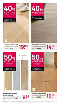 Laminaat Welsh Oak aanbieding bij Karwei – geldig van 12.01.2026 t/m 18.01.2026