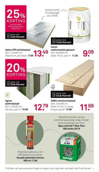 Agnes plafondplaat aanbieding bij Karwei – geldig van 12.01.2026 t/m 18.01.2026