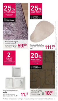 Jung wisselschakelaar AS500 aanbieding bij Karwei – geldig van 12.01.2026 t/m 18.01.2026