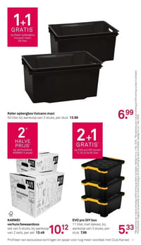 EVO pro DIY box aanbieding bij Karwei – geldig van 12.01.2026 t/m 18.01.2026