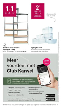 Handson zwaar metalen opbergrek 175 kg aanbieding bij Karwei – geldig van 13.04.2026 t/m 26.04.2026