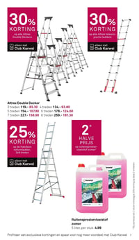 Handson reformladder aanbieding bij Karwei – geldig van 13.04.2026 t/m 26.04.2026