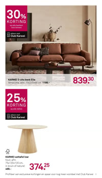 KARWEI eettafel Ivar aanbieding bij Karwei – geldig van 13.04.2026 t/m 26.04.2026