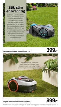 Segway robotmaaier Navimow I206 AWD aanbieding bij Karwei – geldig van 16.02.2026 t/m 22.02.2026