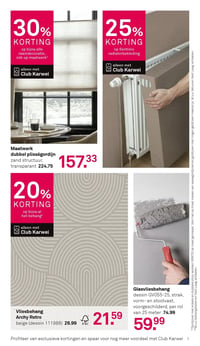 Vliesbehang Archy Retro beige (dessin 111988) aanbieding bij Karwei – geldig van 16.02.2026 t/m 22.02.2026