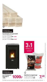 Haardhout ovengedroogd aanbieding bij Karwei – geldig van 16.02.2026 t/m 22.02.2026