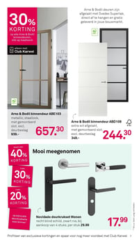 Arne & Bodil binnendeur ABD108 aanbieding bij Karwei – geldig van 16.03.2026 t/m 22.03.2026