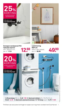 Dumapan wandpaneel PVC Calacata marmer aanbieding bij Karwei – geldig van 16.03.2026 t/m 22.03.2026