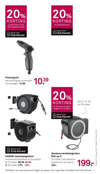 Gardena wandslangenbox Roll-up s aanbieding bij Karwei – geldig van 20.04.2026 t/m 26.04.2026