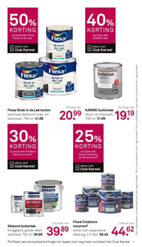 Flexa Creations muurverf aanbieding bij Karwei – geldig van 20.04.2026 t/m 26.04.2026