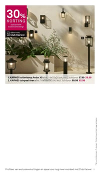 KARWEI buitenlamp Andor XS aanbieding bij Karwei – geldig van 20.04.2026 t/m 26.04.2026